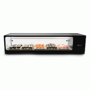 Vitrine réfrigérée Sushi LOGIC - Double froid - Cuve plane - VTLG6SP | Sayl Barcelona