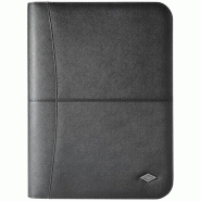 WEDO Conférencier Accento, format A4, simili cuir, noir - 58 6001