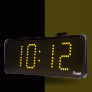 Afficheur repetiteur pour horloge HMTLED 10, LED jaune - BODET_0