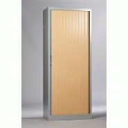 Armoire métallique à rideau pvc ahr08 1980 x 800 x 440