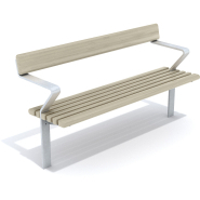 Banc public Zeta réf 8037075 - Hags