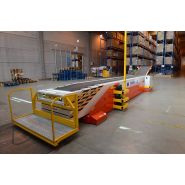 Convoyeur télescopique pour déchargement de conteneur de colis non palettisés_1