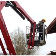 Lightlift 13.70 - nacelle araignée  - hinowa s.P.A. - capacité nacelle chenillée 230 kg_1