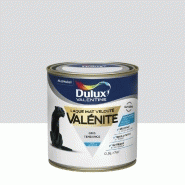 Peinture laque boiserie valénite gris tendance mat 0,5 l - dulux valentine