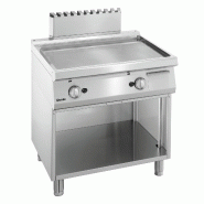 Plaque grill gaz 700, L800, lisse 2855081 Bartscher