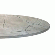 Restootab Plateau Ø90 decor marbre venato - blanc Bois manufacturé PL-R90M-MB.VENA Restootab Plateau Ø90 decor marbre venato - blanc Bois manufacturé PL-R90M-MB.VENA