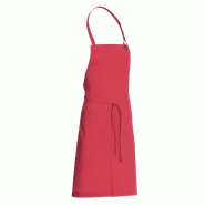 Tablier de service bavette Dan framboise