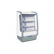 Vitrine verticale positive à réfrigération ventilée, idéale pour la vente de boissons, produits laitiers et viande - gemma 45.3 iarp