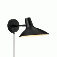 Applique murale luminaire DARCI  Métal Noir H. 15,5 IP20 DFTP-Intérieur - noir métal 5704924014420