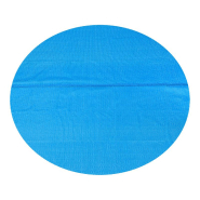 BÂCHE SOLAIRE DE PISCINE RONDE DIAMÈTRE 366 CM POLYÉTHYLÈNE BLEU 03_0006678