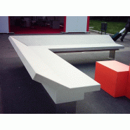 Banc en béton Barrera Banc en béton Barrera