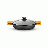 Bra Efficient A270528 Ø28Cm Casserole en fonte d'aluminium adaptée à la cuisson par induction - A270528 Bra Efficient A270528 Ø28Cm Casserole en fonte d'aluminium adaptée à la cuisson par induction - A270528