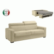 CANAPÉ EXPRESS SIDNEY DELUXE 160 CM CUIR VACHETTE BEIGE MATELAS 16 CM CANAPÉ EXPRESS SIDNEY DELUXE 160 CM CUIR VACHETTE BEIGE MATELAS 16 CM