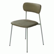 Chaise Elma vert - Autre Métal Amadeus 45x48.5 cm - vert métal 3520071976921 Chaise Elma vert - Autre Métal Amadeus 45x48.5 cm - vert métal 3520071976921