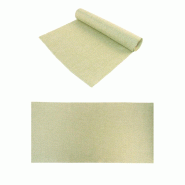 Chemin de table Burlap vert lime métal 28cm x 5m