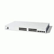 Cisco C1300-24T-4X commutateur réseau Géré L2/L3 Gigabit Ethernet (10/100/1000) Blanc