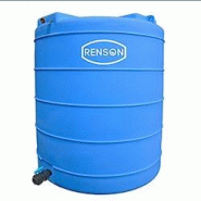 Cuve de stockage d'eau verticale 3000l pré équipée - BLEU - bleu 3660233600094