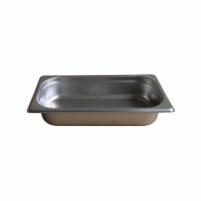 DBMARK - GNP13065-201/6 - (Lot de 6) - Bac Gastronorme 1/3 65 mm. - 0.8mm S/S201 - gris inox GNP13065-201/6
