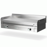 Fry-Top électrique EURO-SNACK rainurée en ACIER rectifié - L1200 | Mainho - PLRR120ET
