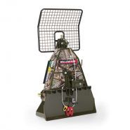 Treuil forestier Wallenstein FX85 - capacité de traction 8500 lbs avec chaînes et poulie coupée_1