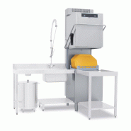 Lave-vaisselle capot - 22 litres - panier 500 x 500 mm - PTOP820R_0