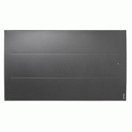 Radiateur connecté Oniris horizontal 1500W gris étoilé - Atlantic - 503913 Radiateur connecté Oniris horizontal 1500W gris étoilé - Atlantic - 503913