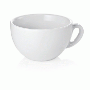 Tasse cappuccino 280 ml blanche ITALIA WHITE lot de 6 - Was Germany - porcelaine 4044925165181