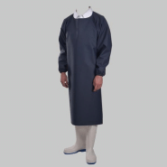 10 tabliers à manches jersey polyester vinyle 500 microns blanc ou bleu marine - TABJRPSVNMN-MN03/ML_0