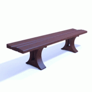 Banquette ROBUSTO en plastique recyclé
