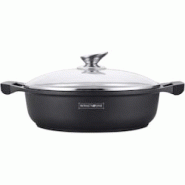 Casserole large 26 cm 3,3L Noir Royaltyline RLBR26M usage non-intensif Royalty Line - 5407004740096 Casserole large 26 cm 3,3L Noir Royaltyline RLBR26M usage non-intensif Royalty Line - 5407004740096