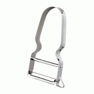 Éplucheur denté - Vogue - acier inoxydable avec manche en polypropylène - 50 x 110 mm Éplucheur denté - Vogue - acier inoxydable avec manche en polypropylène - 50 x 110 mm
