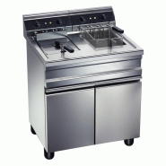 Friteuse professionnelle électrique sur coffre 2 bacs 14 litres - PME30