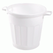 GILAC Conteneur alimentaire HACCP - 50 L - Blanc G613221 - blanc 3573678655140