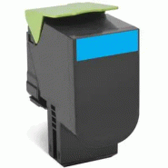 Lexmark 802XC Cartouche de toner 1 pièce(s) Original Cyan