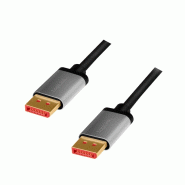 LogiLink Câble DisplayPort 1.4, fiche mâle - mâle, 3,0 m, 3 m - 4052792062083