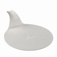 Mini support gâteau rond pulpe de canne Ø8cm blanc - par 1000