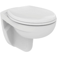 Pack wc suspendu matura sans bride, avec abattant - blanc