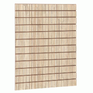 Panneau rainuré R10 L90xP120cm épaisseur 18mm - bambou