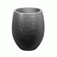 Pot EGG GRAPHIT anthracite 53L POETIC - gris plastique polypropylène 013737 G.ANT CX2 Pot EGG GRAPHIT anthracite 53L POETIC - gris plastique polypropylène 013737 G.ANT CX2