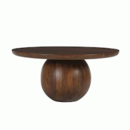 SIT Möbel Table basse Ø 80 cm | ronde | manguier massif, marron | L 80 x P 80 x H 38 cm - marron Bois massif 14780-30 SIT Möbel Table basse Ø 80 cm | ronde | manguier massif, marron | L 80 x P 80 x H 38 cm - marron Bois massif 14780-30