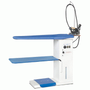 Table de repassage aspirante avec fer et chaudière 4 litres 1380x380x930 mm - VIRTUS - 0615402960656