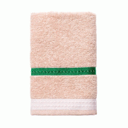 Benetton - Serviette de Toilette 30X50Cm 450Gsm 100% Coton Beige à Rayures - beige BE496