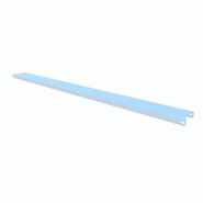 Chapeau de gondole pour montant 30x60 L1000 blanc 9001