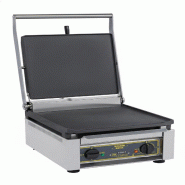 Contact-grill extra-large spécial panini fonte brute plaques lisses minuterie PANINI XLE FT Roller Grill - inox PANINI XLE FT
