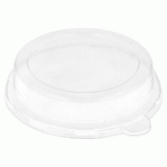 Couvercle dôme transparent PET D14x3,1cm pour bol 59225/26 - par 450