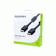 Dacomex cordon displayport 1.2 - 3 m 199035