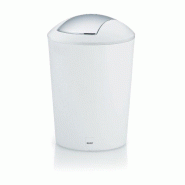 KELA Poubelle 5 L Blanche - Marta - 035-1001616