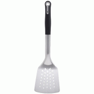 Masterpro - Spatule ajourée Foodies 33,6 x 9,5 x 4,6 cm en acier inoxydable et PBT - argenté inox Q4732