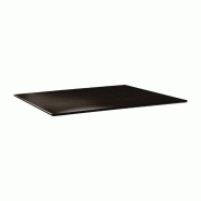 Plateau de table rectangulaire Smartline 120x80cm wengé | Topalit - DR979