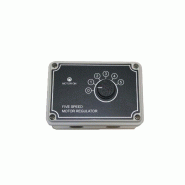Régulateur de vitesse Potentiomètre 5 niveaux, IP55 128x80x108 mm - VIRTUS - 0615402148948